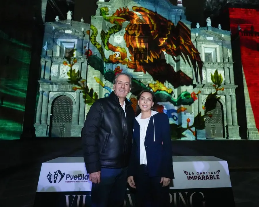 Ayto Pue Videomapping Independencia Catedral