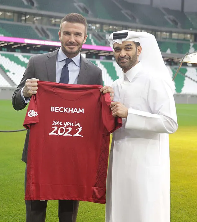 El exfutbolista inglés, David Beckham será la imagen del Mundial de Qatar 2022