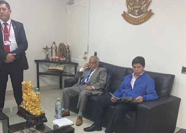 Pedro Castillo detenido