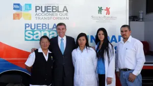 Tony Gali refrenda compromiso con la salud de los poblanos