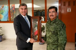 Tony Gali se reúne con comandante de la XXV Zona Militar