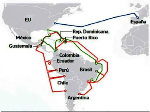 Facebook y Google apuestan a cableado submarino