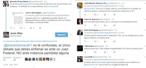 Panistas se pelean en redes por dilación de Rivera Pérez