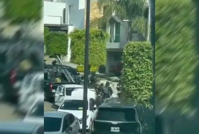 Operativo en Lomas de Angelópolis