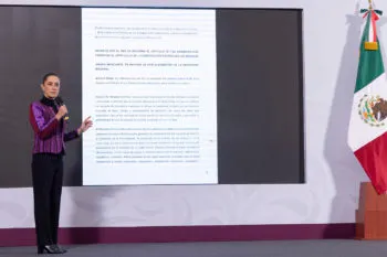 Sheinbaum presenta reformas para proteger la soberanía nacional y castigar el tráfico de armas