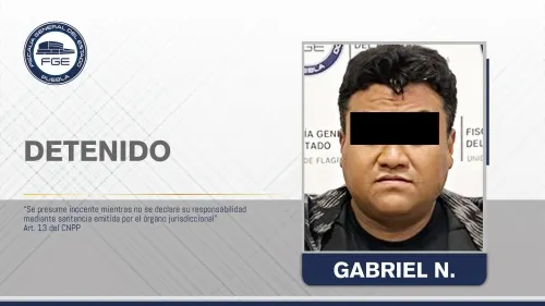 Detiene Fiscalía Puebla a presunto distribuidor de droga en La Merced