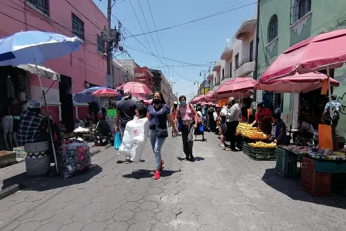 Proponen cerrar calles en los alrededores del Mercado 5 de mayo para evitar contagios Covid-19