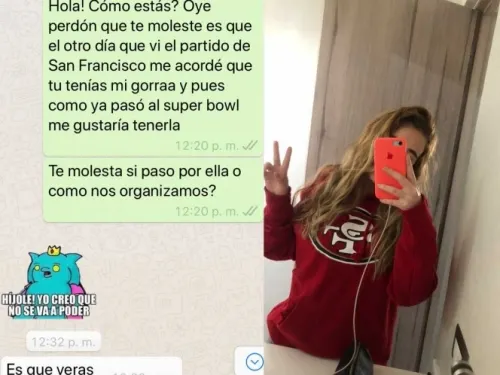 Su ex cambia su gorra de los 49’s por unas enchiladas; NFL le responde