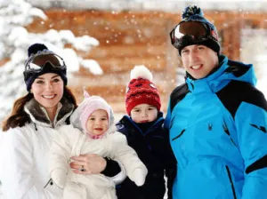Los duques de Cambridge pasan unas vacaciones en los Alpes