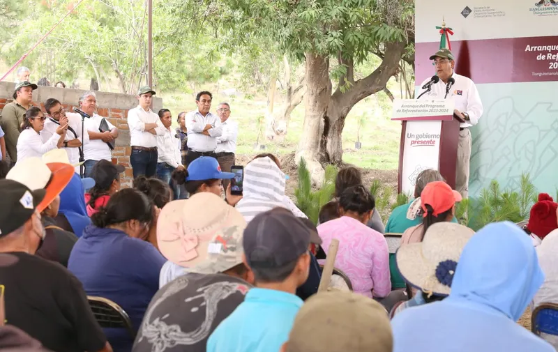 Favorece Gobierno de Sergio Salomón al medio ambiente y desarrollo integral de jóvenes