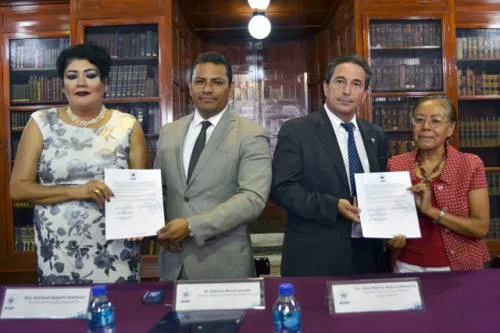 BUAP firma convenio con OISCA, capítulo México