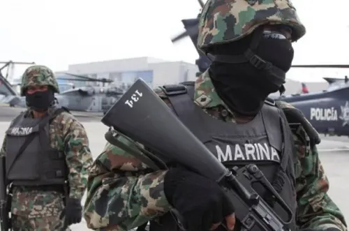 En un operativo en Puebla la Marina abate a el “Z55”