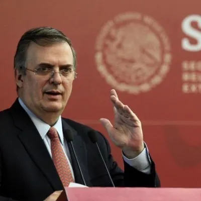 Marcelo Ebrard llega a Washington para reunión con Kamala Harris
