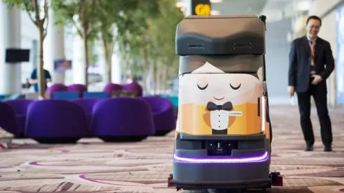 Éste es el primer aeropuerto donde sólo te atenderán robots