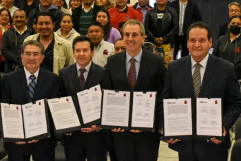 Ayuntamiento de Puebla firma convenio con STIRTT para fortalecer conciencia social y colaboración ciudadana