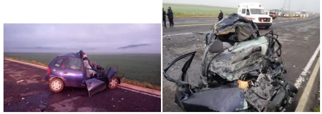 Tres muertos, dejó como saldo un terrible choque frontal en la carretera Teziutlán-Virreyes