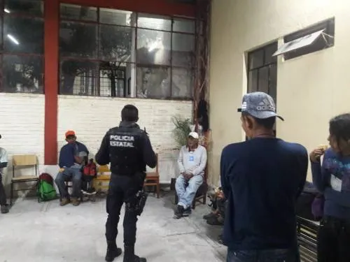 Arriban primeros migrantes a Puebla
