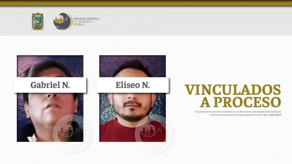 FGE Puebla sustentó pruebas contra presuntos feminicidas de Tehuacán