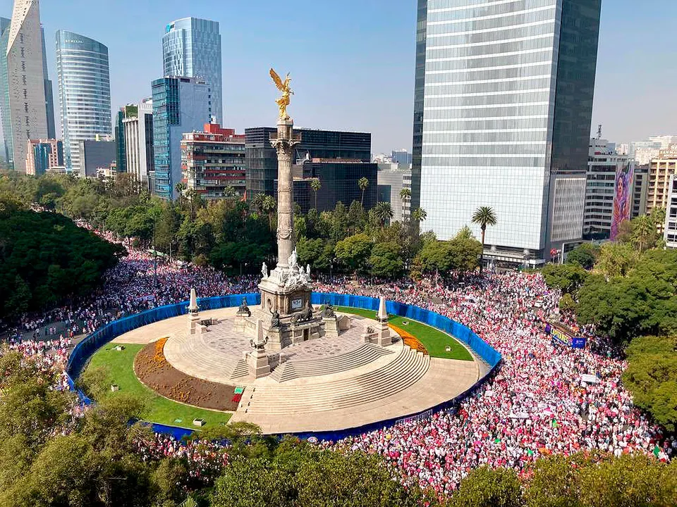 Marcha En Defensa Del Ine Cdmx
