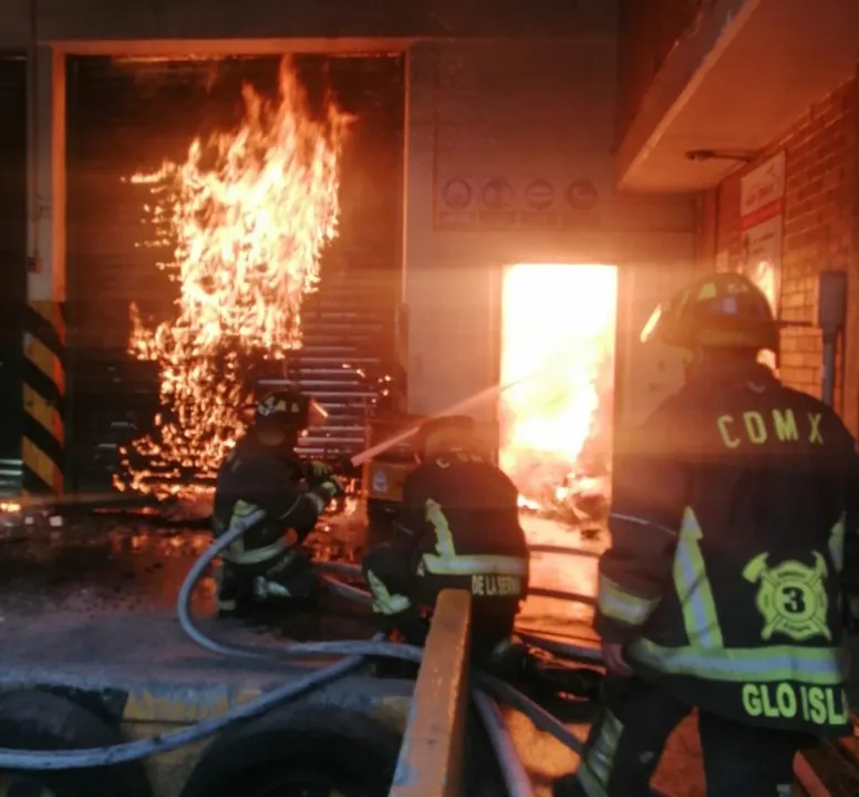 Incendio fábrica de bicis