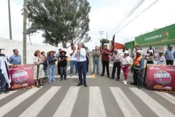 Entrega Pepe Chedraui rehabilitación de la calle Tehuacán–20 de Noviembre; beneficiará a más de mil habitantes