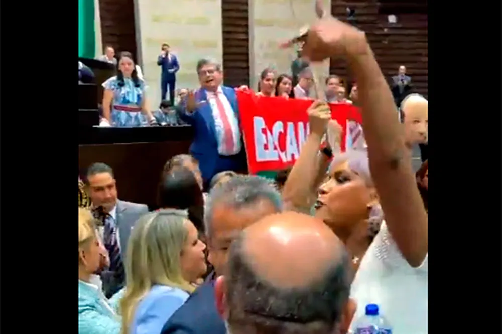 Maria Clemente Insultos Camara De Diputados
