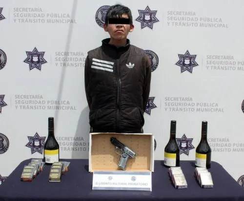 Detiene Seguridad Pública Municipal a persona por robo a negocio