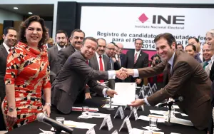 PRI-PVEM también inscriben candidatos en el INE