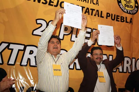 Comisión Política del PRD confirma a Eric Cotoñeto como líder estatal del PRD