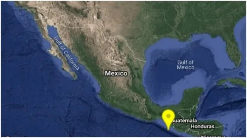 Se registran dos sismos en Tapachula y en Ciudad Hidalgo, Chiapas