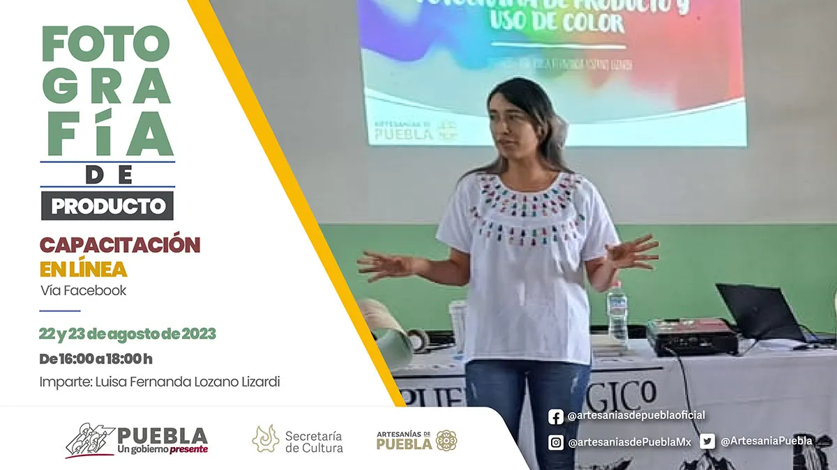Fotografia De Producto Capacitacion En Linea Para Artesanos