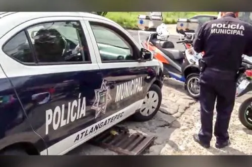 Patrulla de Tlaxcala causa accidente en el bulevar Forjadores