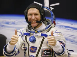 Astronauta marca número equivocado desde Estación Espacial