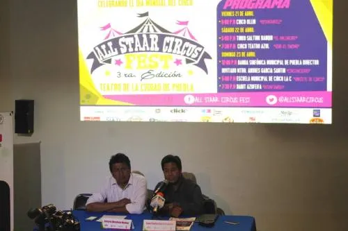 Celebrarán en Puebla el Día Mundial del Circo