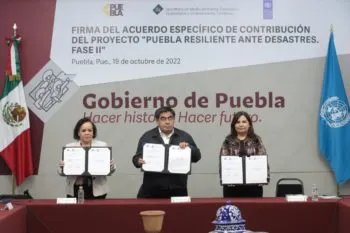 Con orden y contundencia, Gobierno de Puebla responde ante desastres: MBH