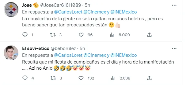 Reacciones en Twitter Carlos Loret
