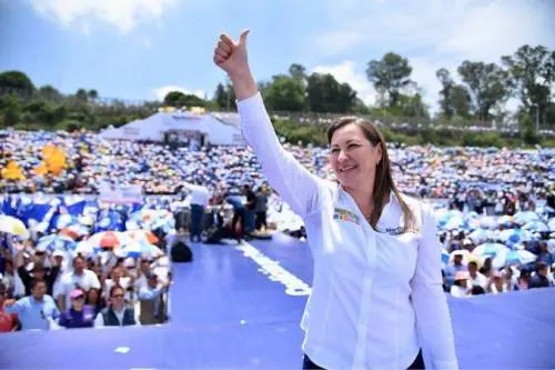 Gobernadores y dirigentes nacionales respaldan el triunfo de Martha Erika