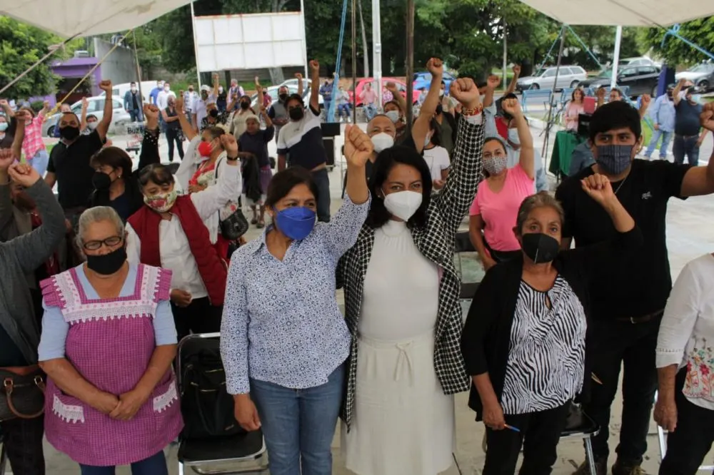 “Hay esperanza en el ánimo de los atlixquenses, vamos por el cambio verdadero”: Ariadna Ayala