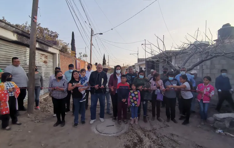 Entrega de obras en Atlixco