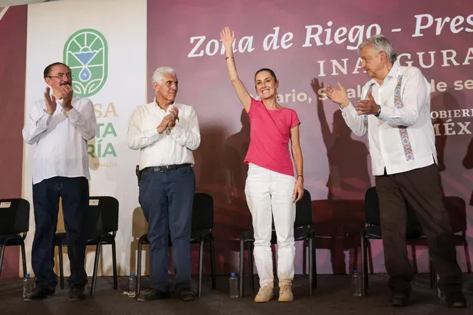 Sinaloa va a continuar reforzando su esencia como productor de alimentos: Claudia Sheinbaum