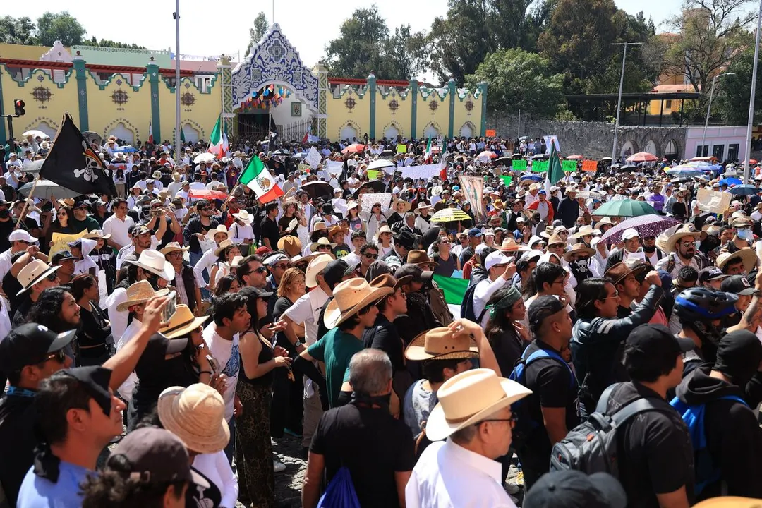 Marcha Generacion Z Casa Aguayo