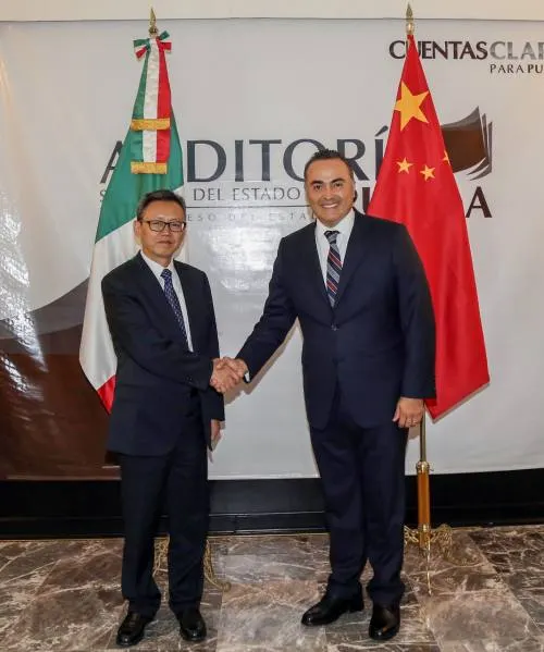Auditoría Puebla y Auditoría Nacional de China comparten buenas prácticas de fiscalización