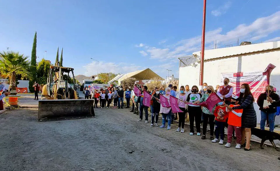 Atlixco Pavimentacion Fraccionamiento Valle Real