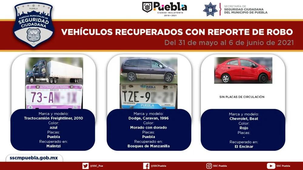 FOTO: SSC PUEBLA