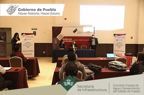 Capacita CEASPUE a prestadores de servicios de agua potable