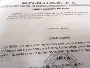 Piden al Congreso agilice trámites para obtención de terreno en San Jerónimo