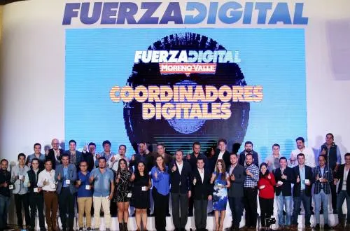 Moreno Valle presenta su fuerza digital