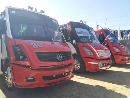 Autotransportes Amozoc-Puebla 86 cumple con la modernización y equipos de seguridad para pasajeros