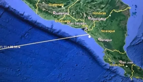 Alertan sobre posible tsunami que afectaría El Salvador