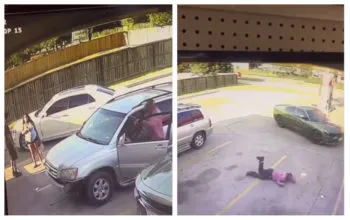 Embarazada dispara y mata a asaltante en un estacionamiento de Houston, Estados Unidos
